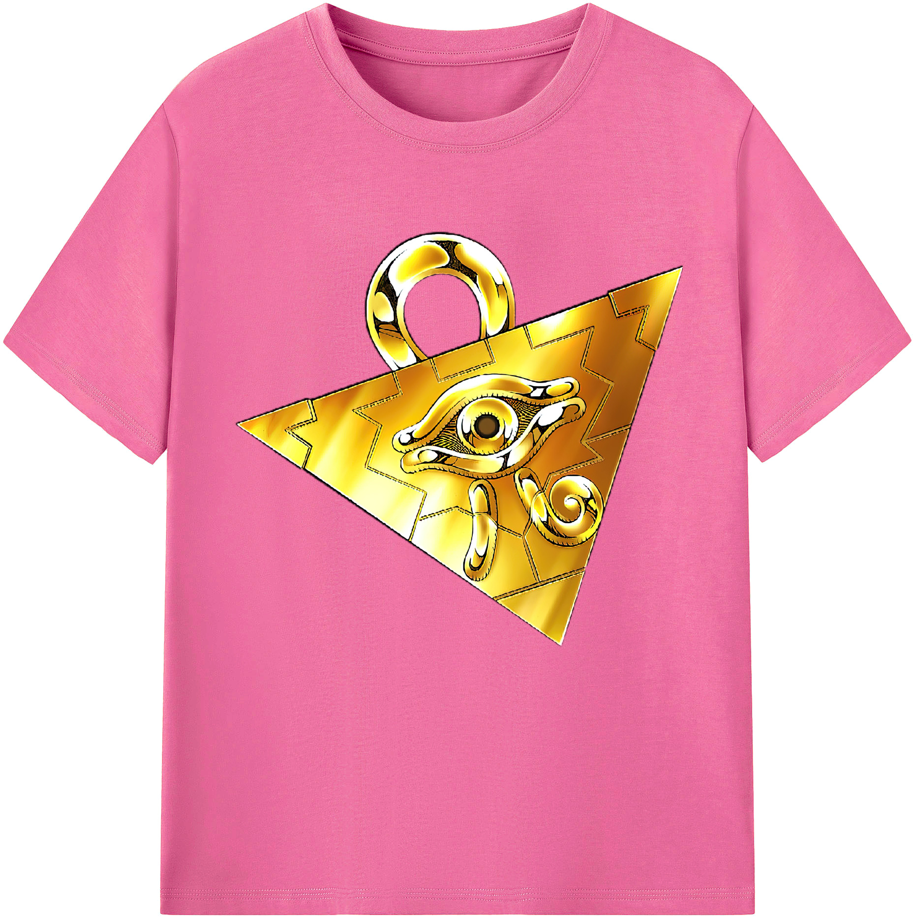 （画像用） 遊☆戯☆王 Yu-Gi-Oh! レディースカジュアルプリントTシャツ（綿100％）